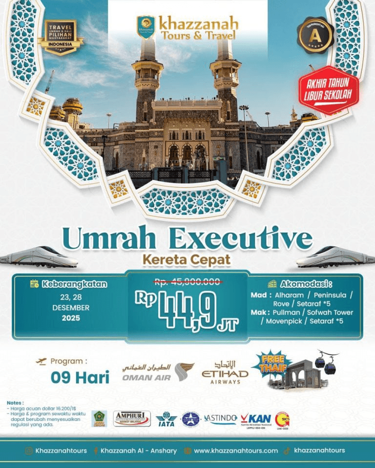 Umroh Executive Kereta Cepat